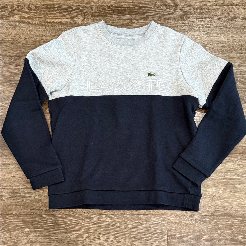 Lacoste Men's Two-Tone Crewneck Sweater